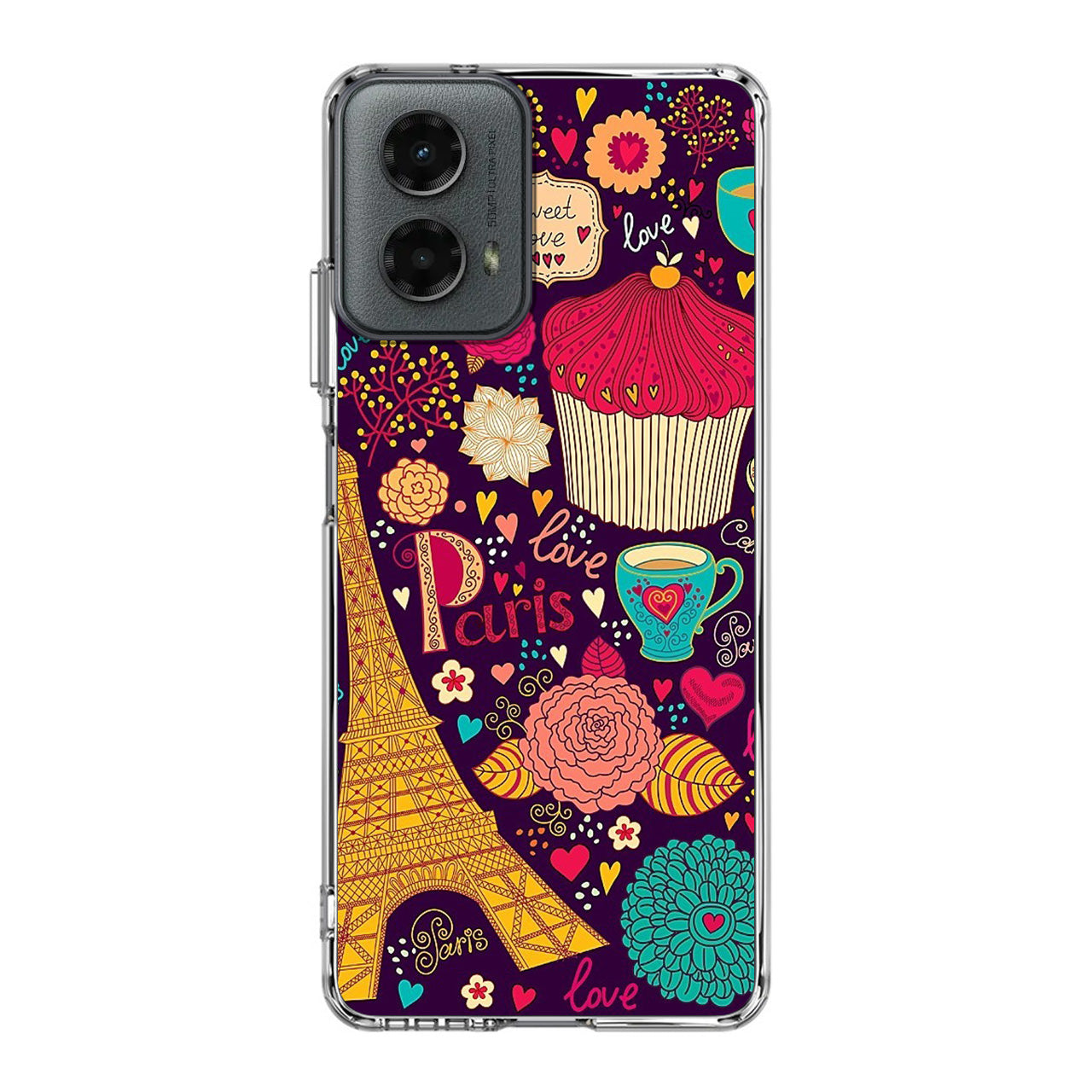 Vintage Love In Paris Motorola Moto G 5G 2024 Case