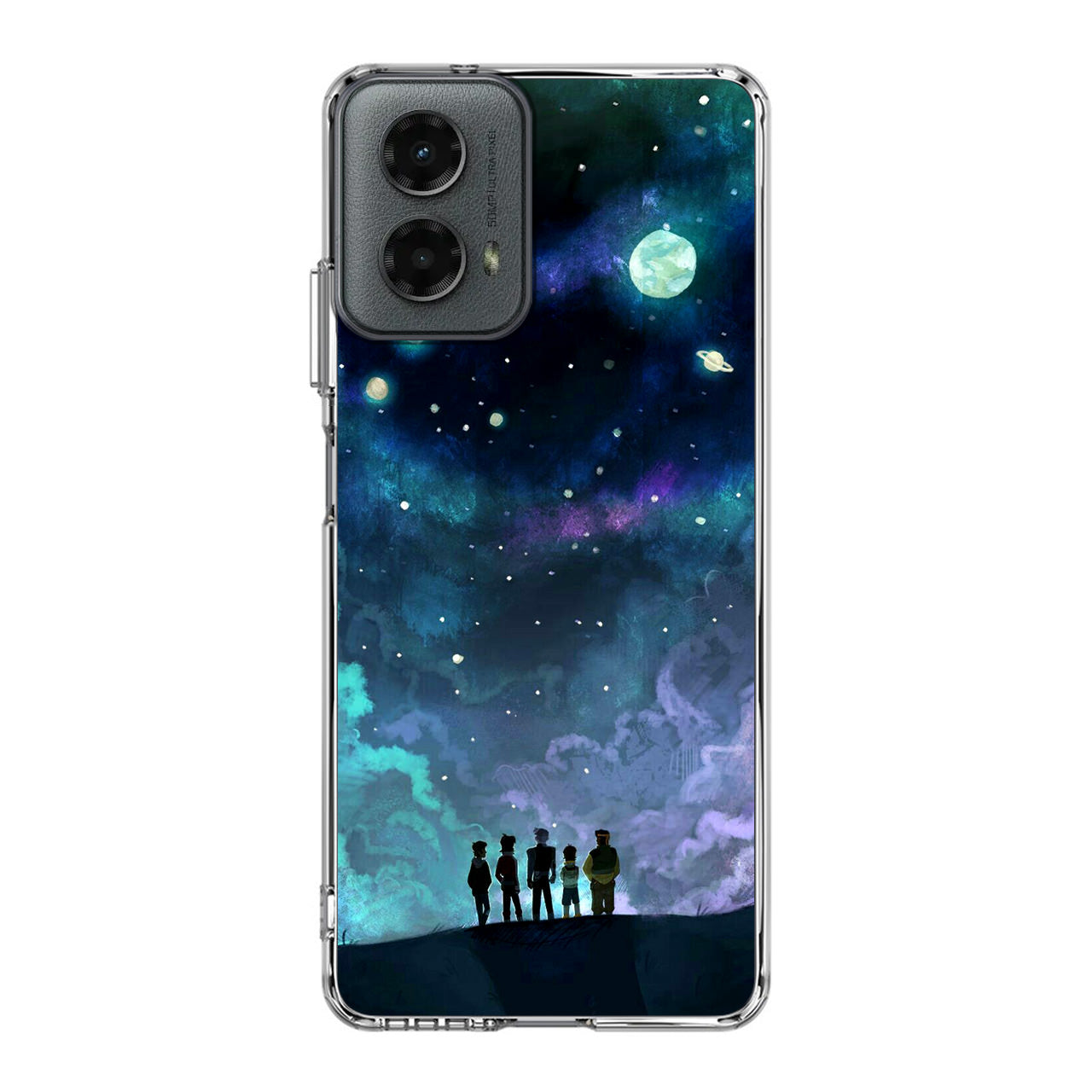 Voltron In Space Nebula Motorola Moto G 5G 2024 Case