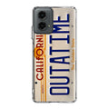 Back to the Future License Plate Outatime Motorola Moto G 5G 2024 Case