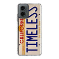 Back to the Future License Plate Timeless Motorola Moto G 5G 2024 Case
