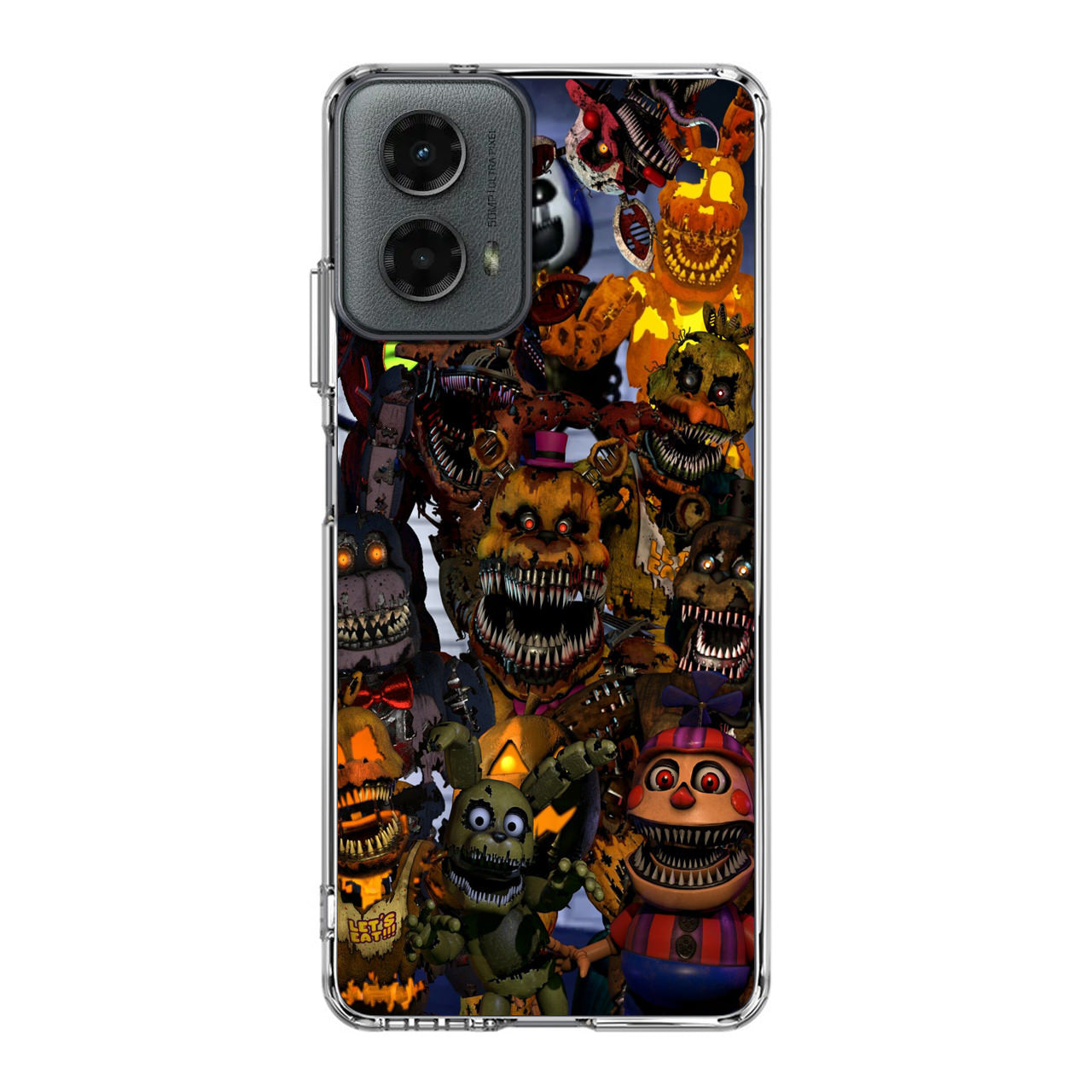 Five Nights at Freddy's Scary Characters Motorola Moto G 5G 2024 Case