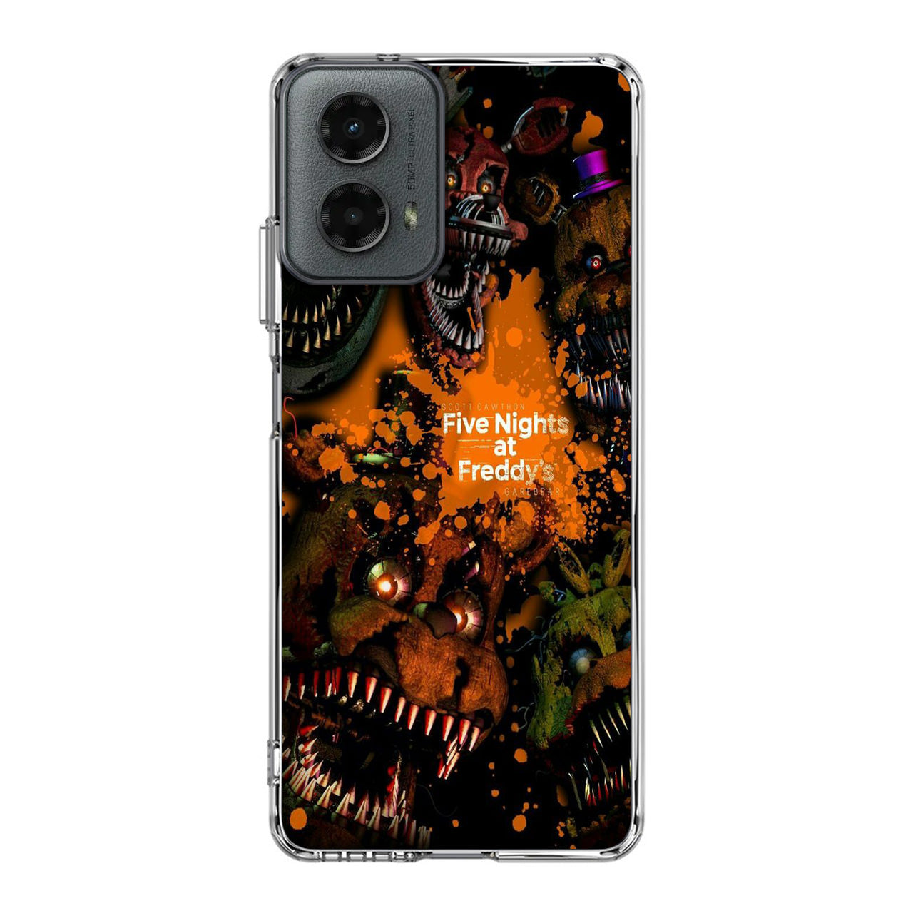 Five Nights at Freddy's Scary Motorola Moto G 5G 2024 Case