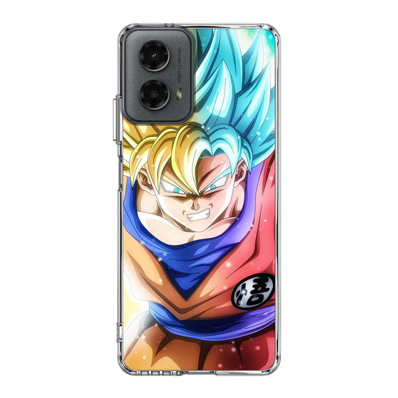 Goku SSJ 1 to SSJ Blue Motorola Moto G 5G 2024 Case