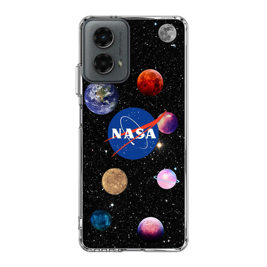 NASA Planets Motorola Moto G 5G 2024 Case