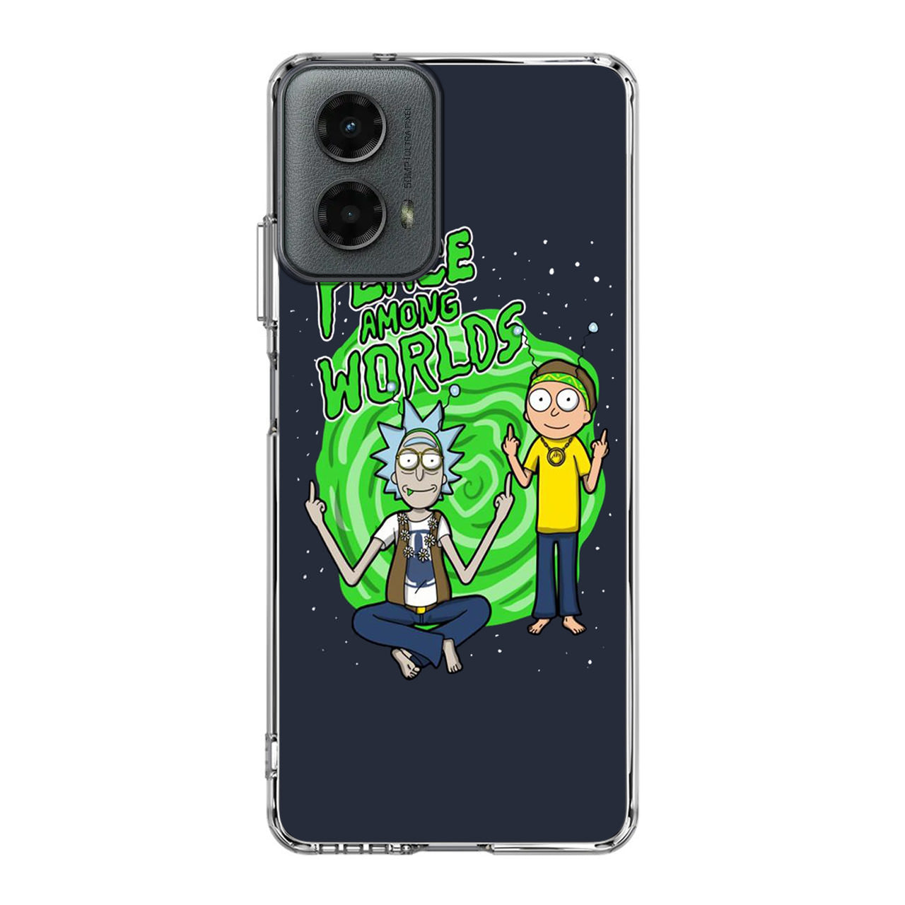 Rick And Morty Peace Among Worlds Motorola Moto G 5G 2024 Case