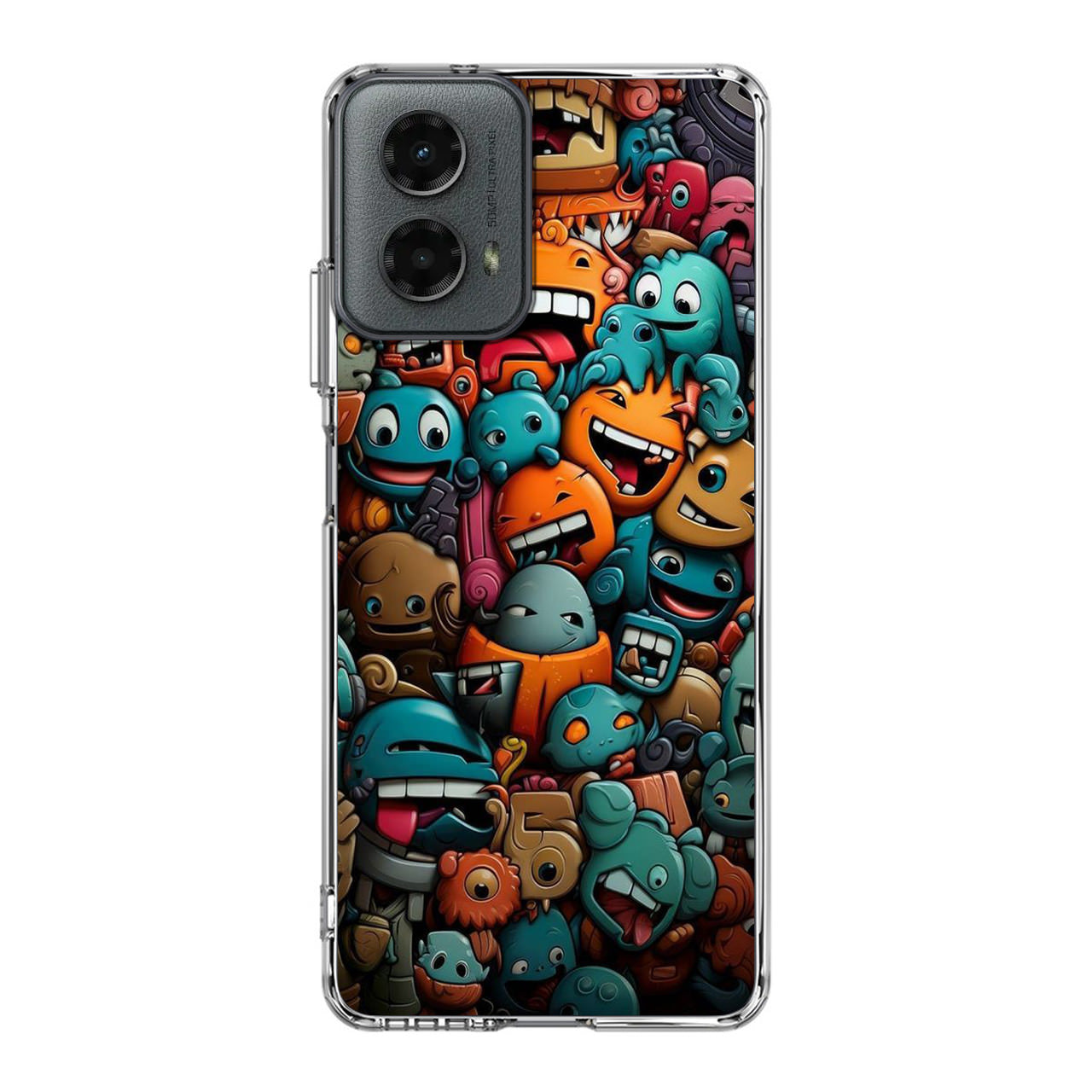 Chaos Chuckles Invasion Motorola Moto G 5G 2024 Case