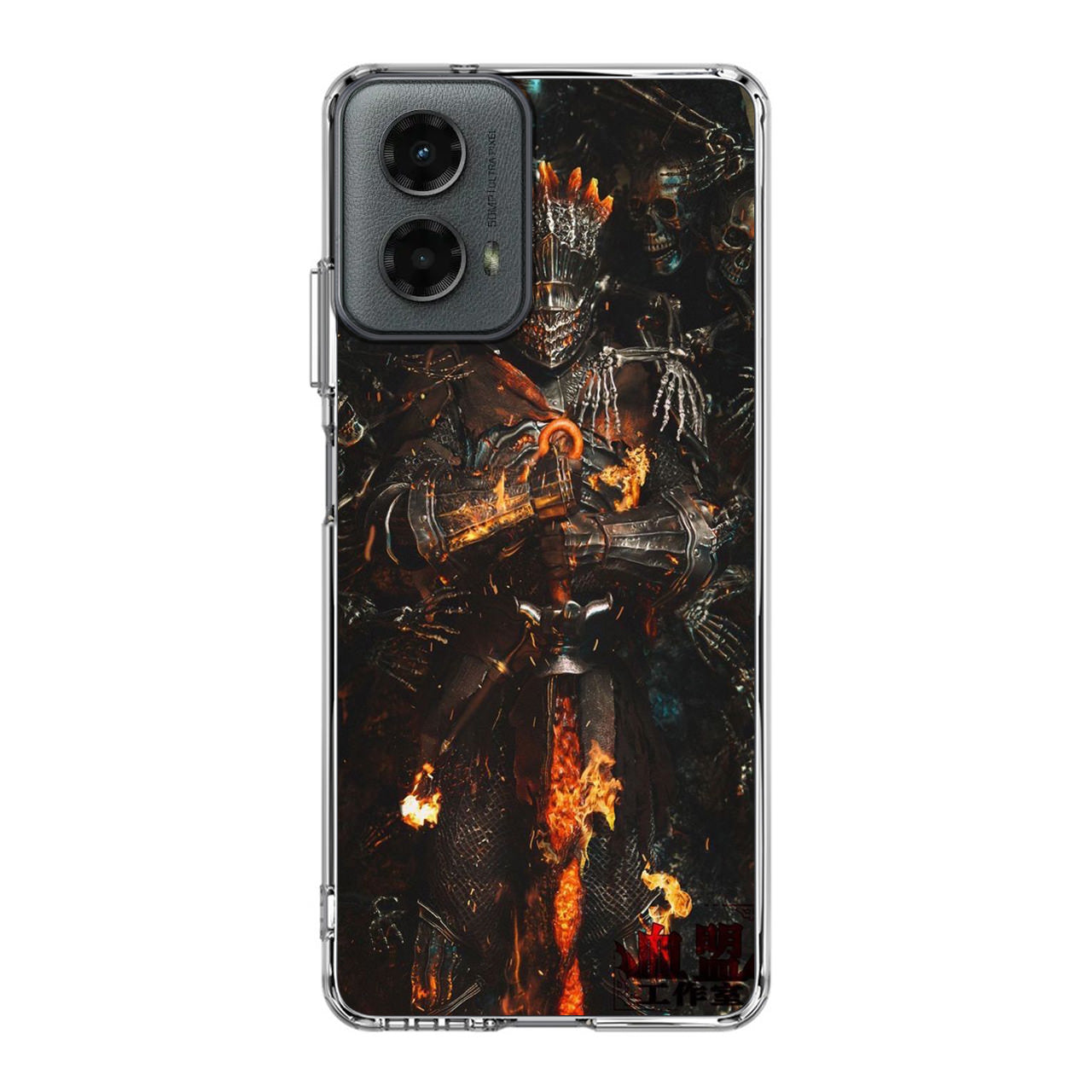 Ember King Warden Cursed Flame Motorola Moto G 5G 2024 Case