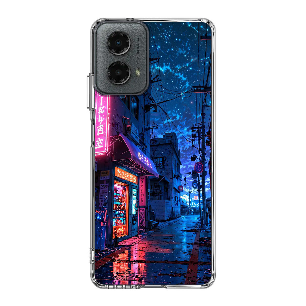 Japan Neon Reverie Motorola Moto G 5G 2024 Case