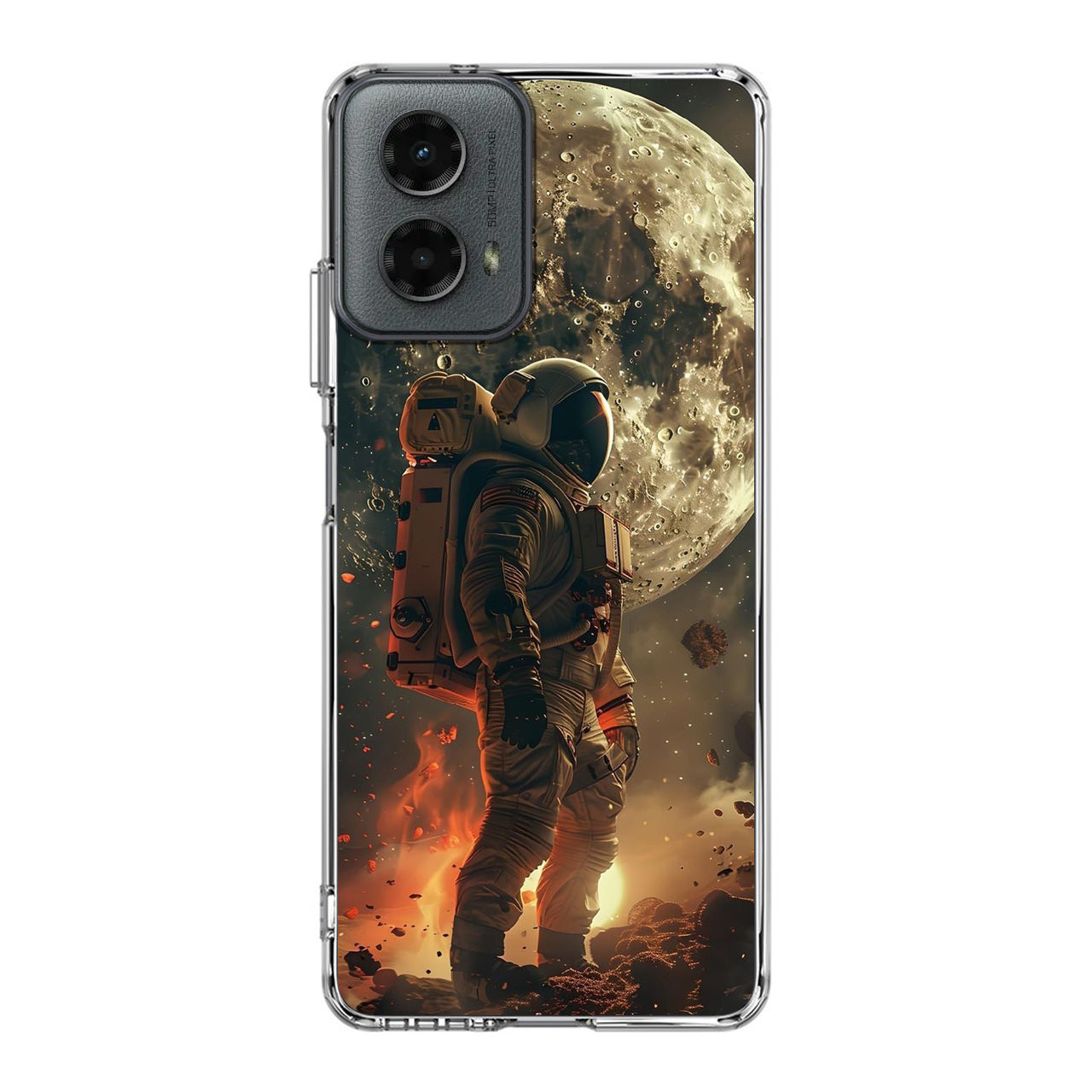 Lunar Sentinel Guardian of the Void Motorola Moto G 5G 2024 Case