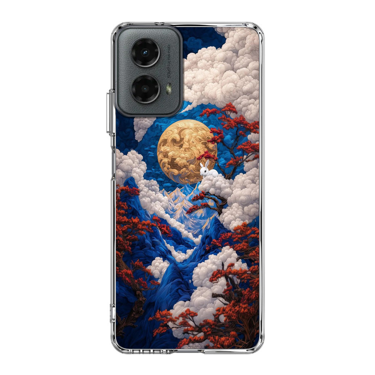 Moonlight Whispers Celestial Peaks Motorola Moto G 5G 2024 Case