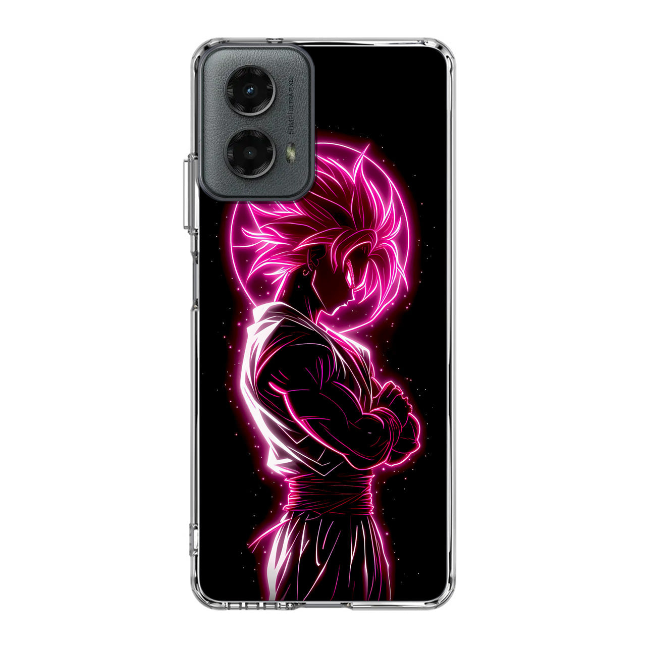 Pink Radiant Saiyan Motorola Moto G 5G 2024 Case