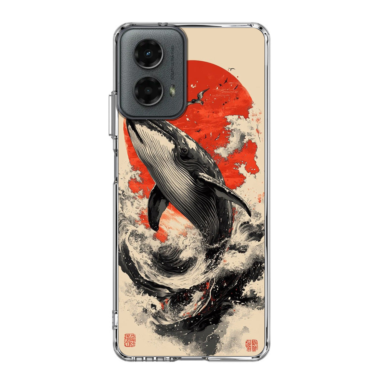 The Whale Rises Motorola Moto G 5G 2024 Case