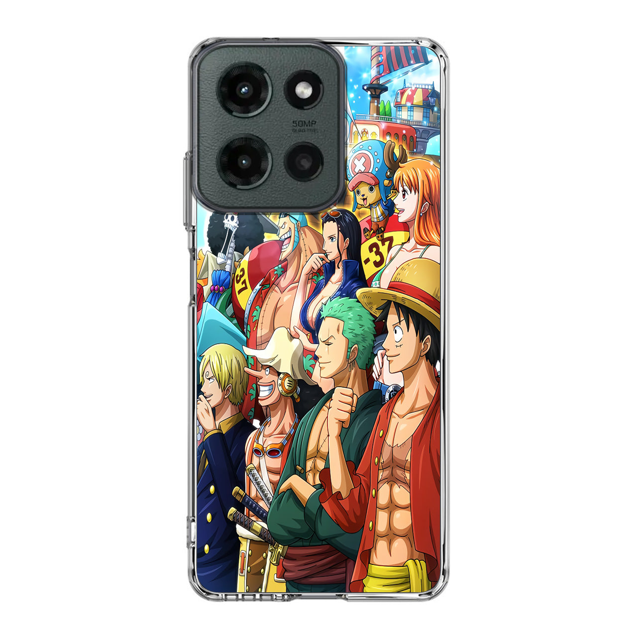 Crew of Mugiwara Pirate Motorola Moto G 2025 Case