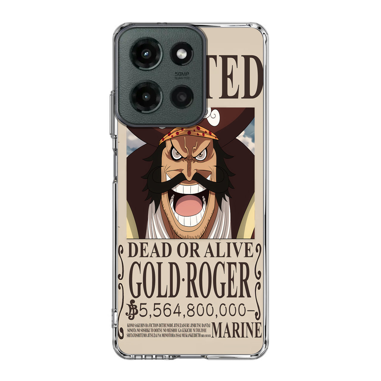 Gold Roger Bounty Motorola Moto G 2025 Case