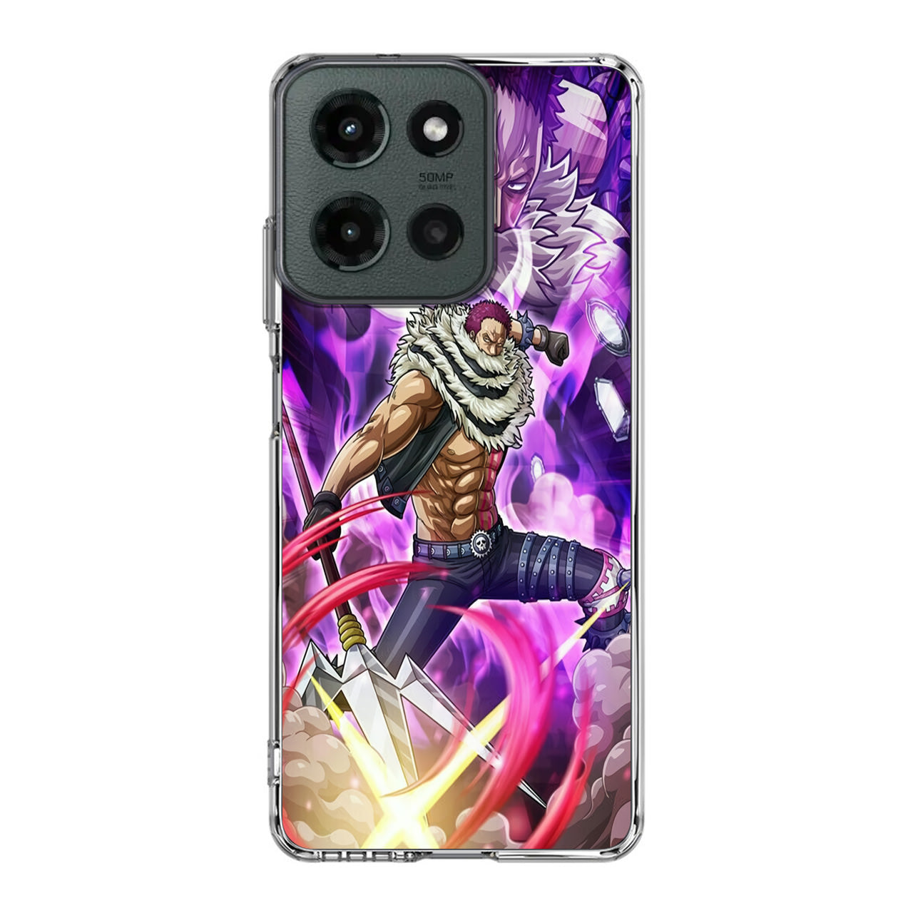 Katakuri Wielding Mogura Motorola Moto G 2025 Case