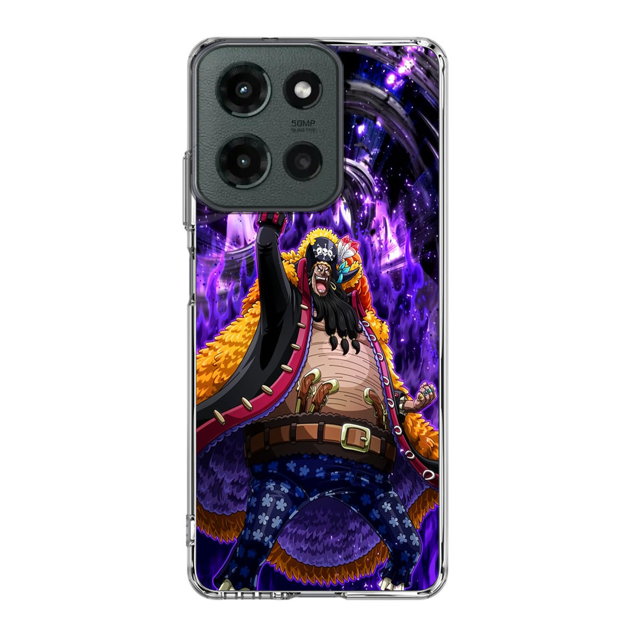 Kurohige Black Spiral Motorola Moto G 2025 Case