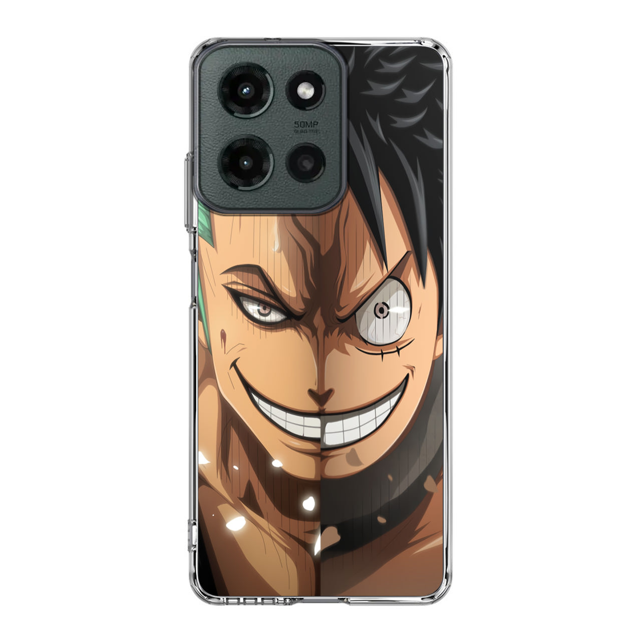 Luffy And Zoro Half Smile Motorola Moto G 2025 Case