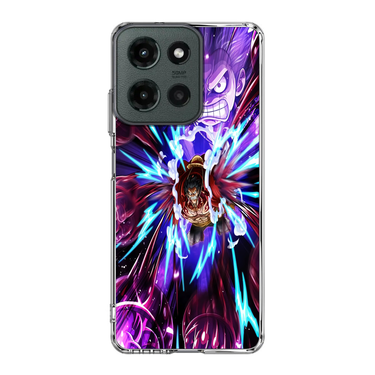 Luffy Bounce Man Gattling Gun Motorola Moto G 2025 Case