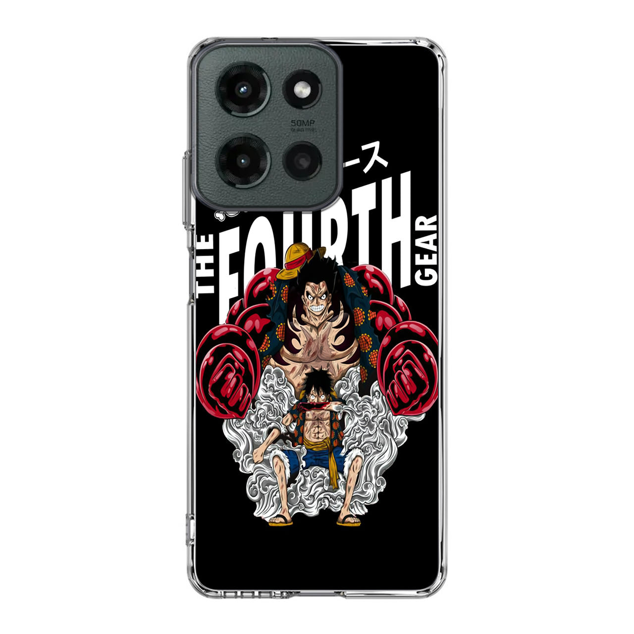 Luffy The Fourth Gear Black Motorola Moto G 2025 Case