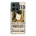 Monkey D Luffy Bounty Motorola Moto G 2025 Case