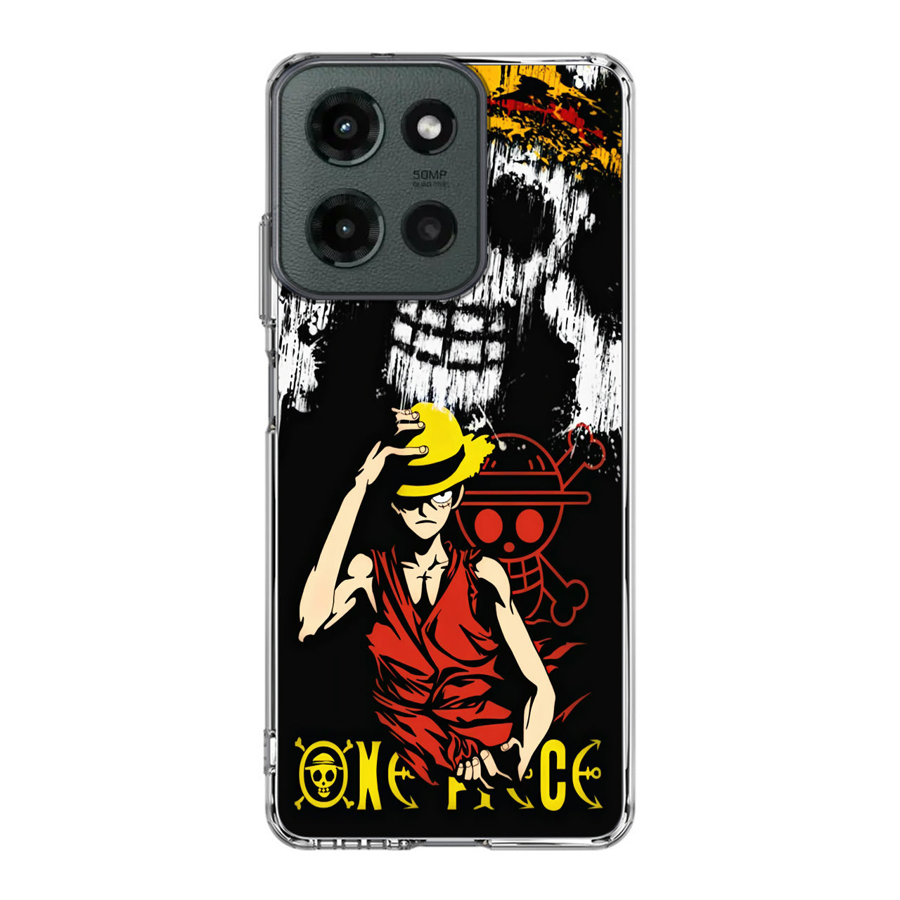 Monkey D Luffy Paint Art Motorola Moto G 2025 Case