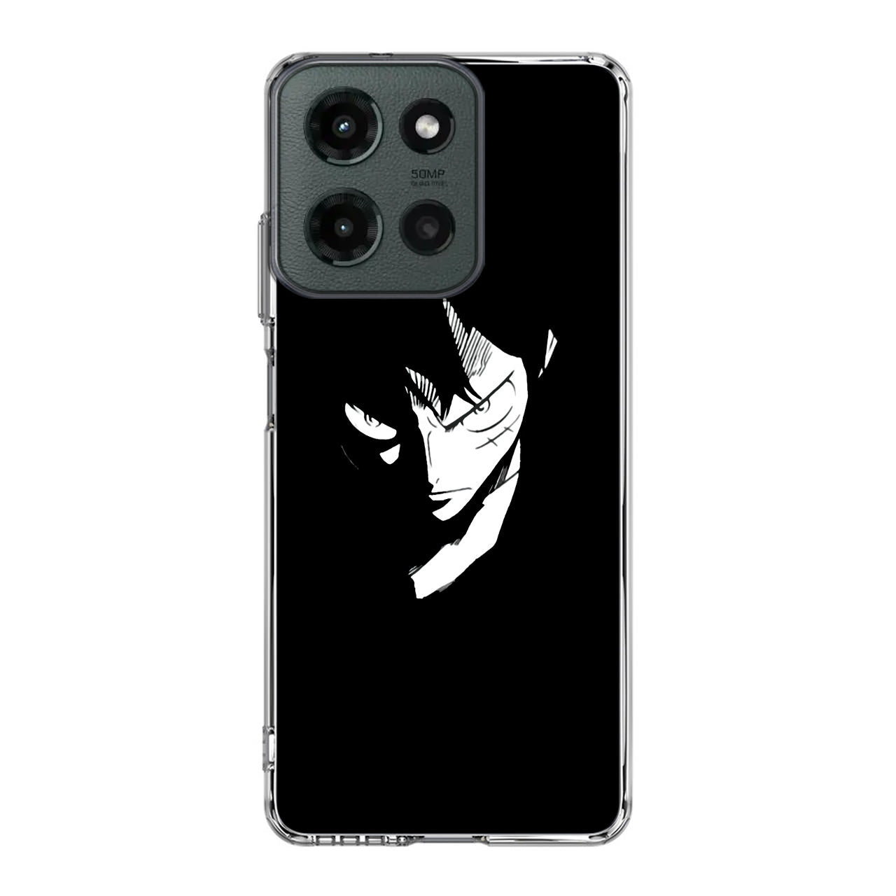 Monkey D Luffy Silhouette Motorola Moto G 2025 Case