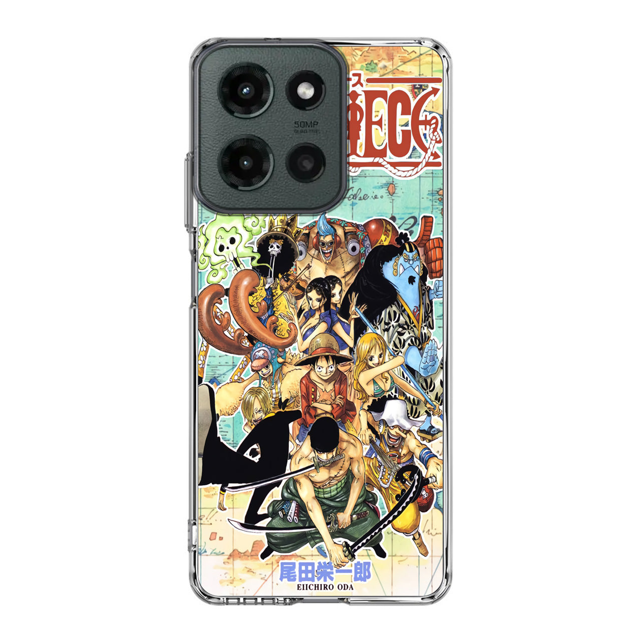One Piece Comic Straw Hat Pirate Motorola Moto G 2025 Case