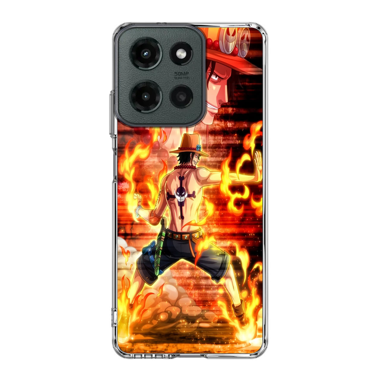 Portgas D Ace One Piece Motorola Moto G 2025 Case