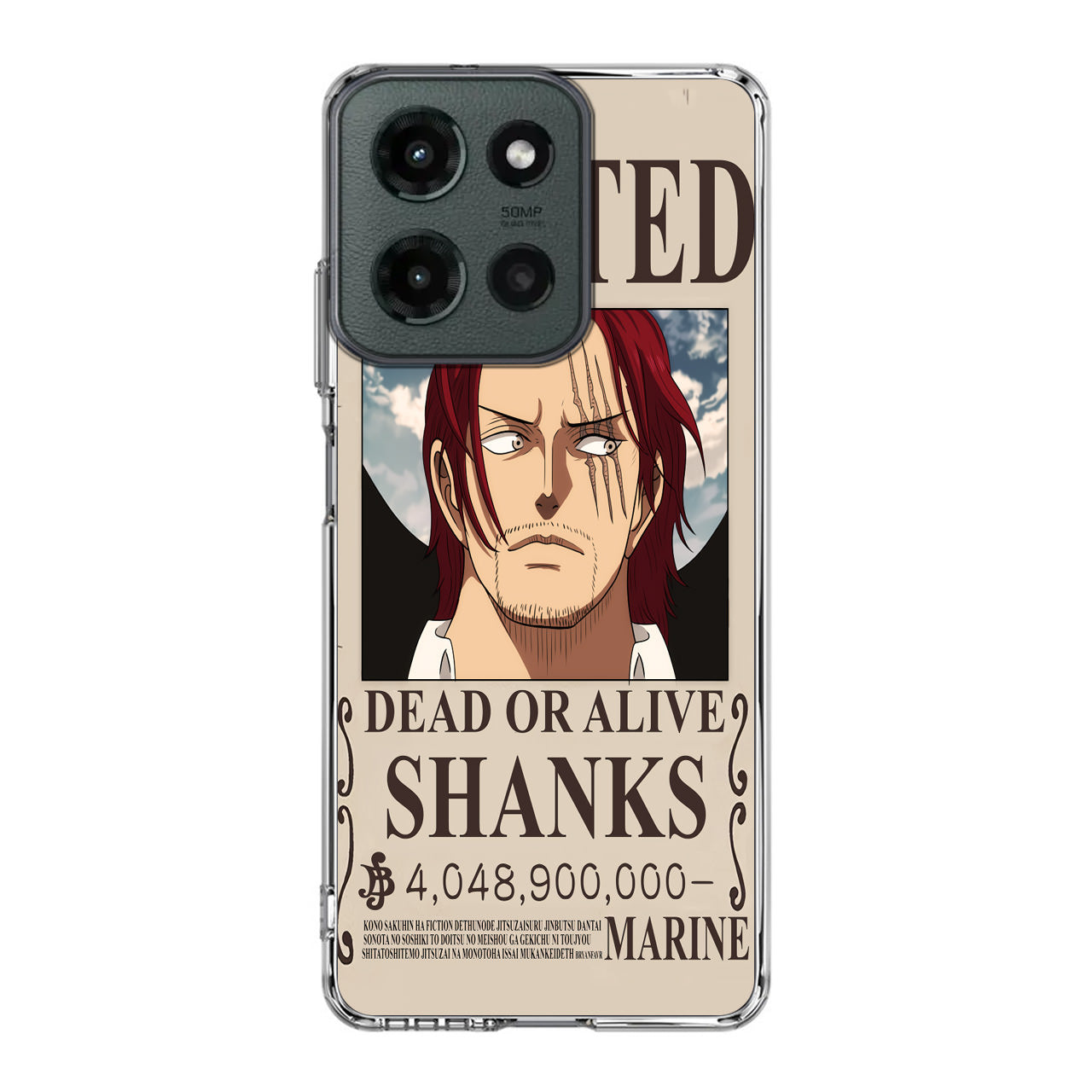 Shanks Bounty Motorola Moto G 2025 Case