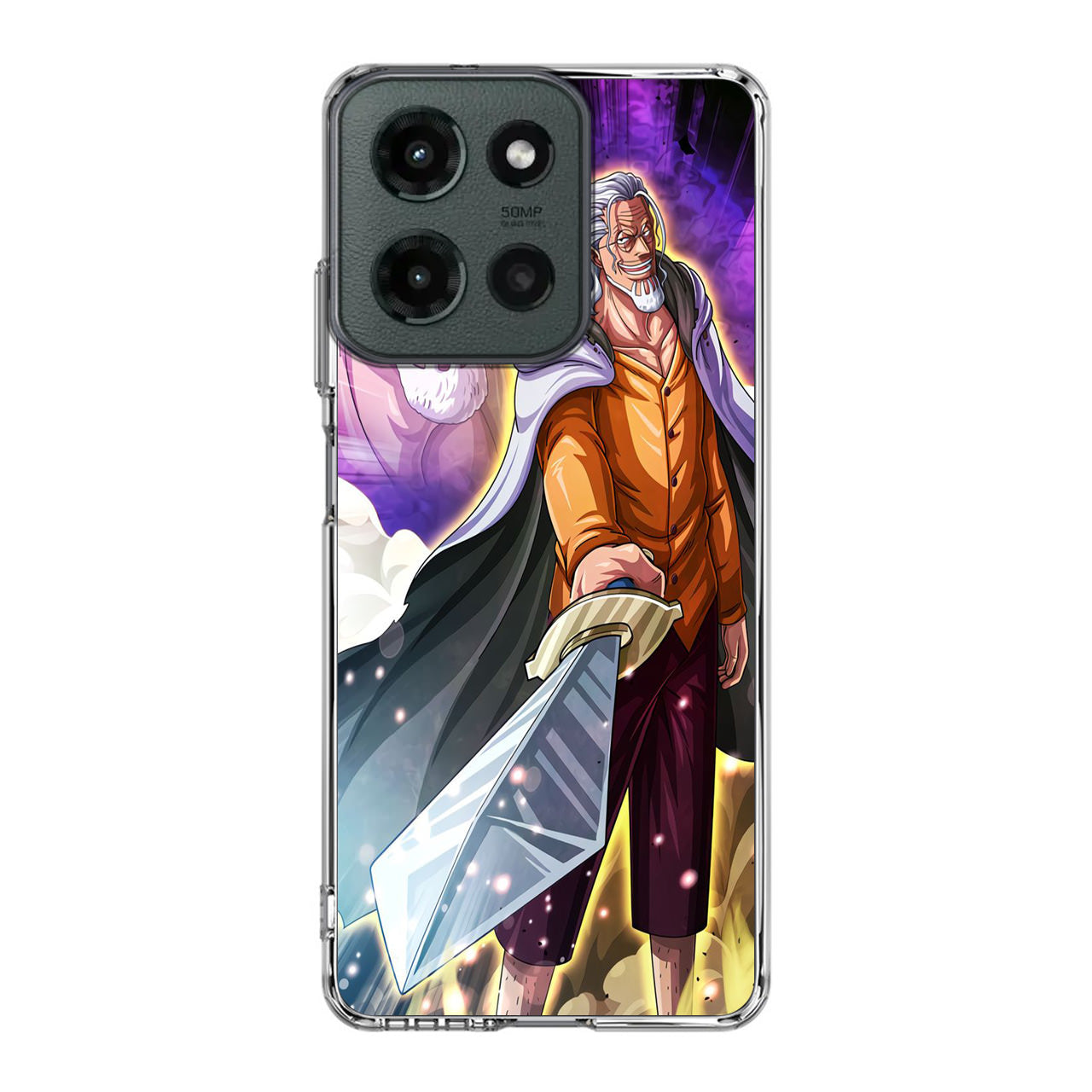 Silver Rayleigh Motorola Moto G 2025 Case