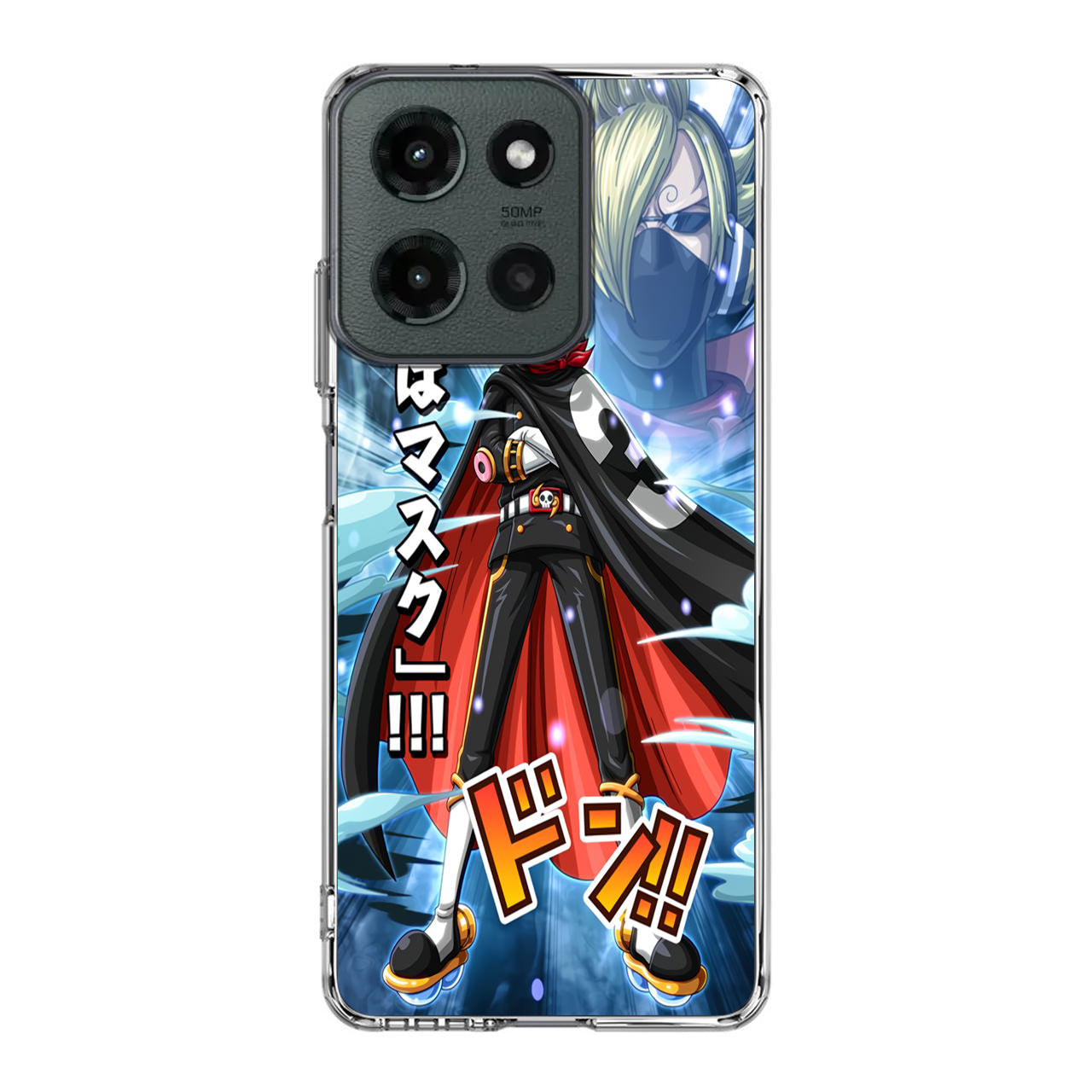 Stealth Black Sanji Motorola Moto G 2025 Case