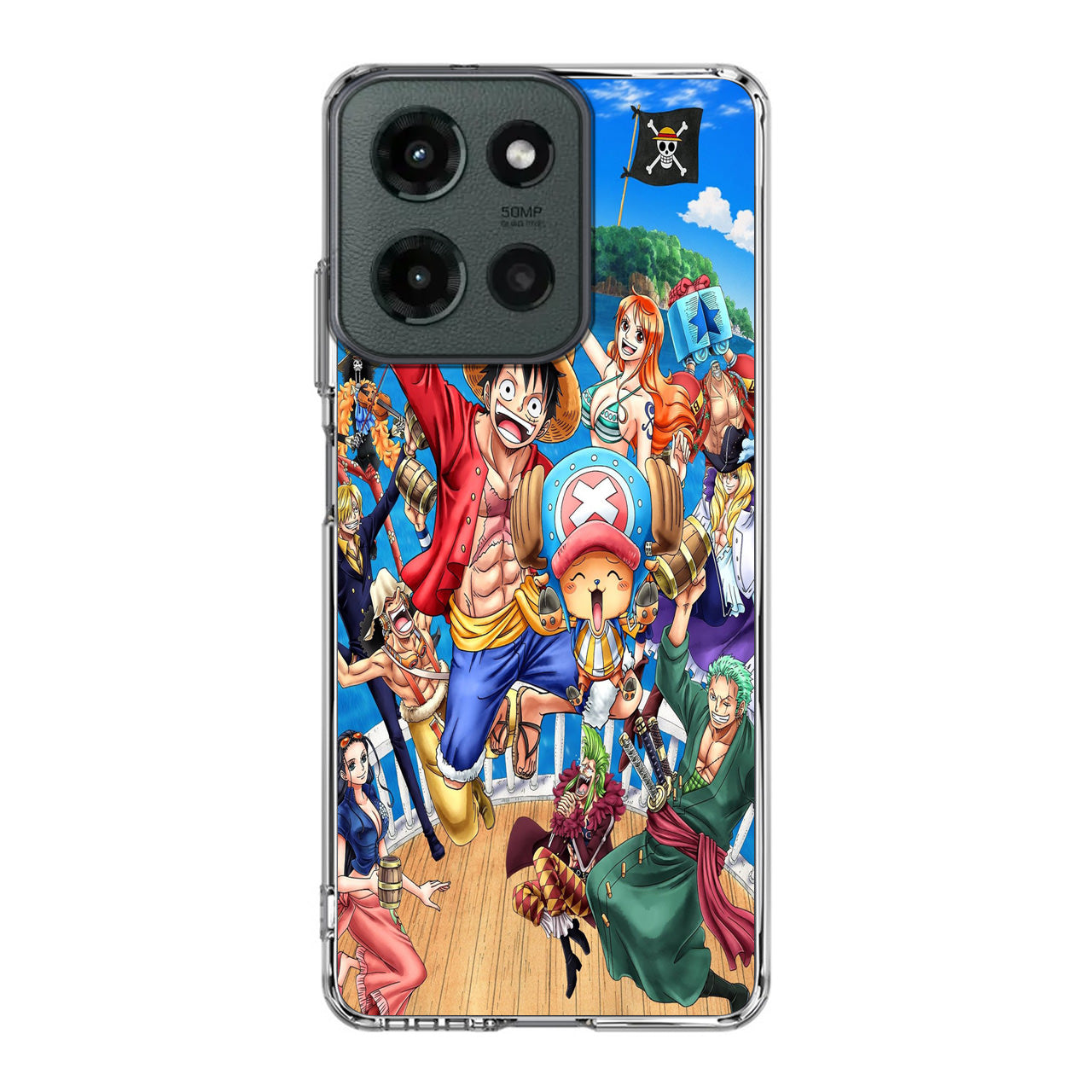 Straw Hat Pirates And Allies Motorola Moto G 2025 Case