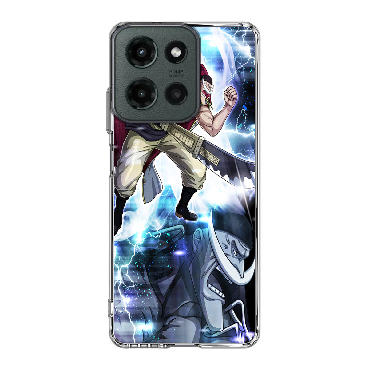 Whitebeard Earthquake Power Motorola Moto G 2025 Case