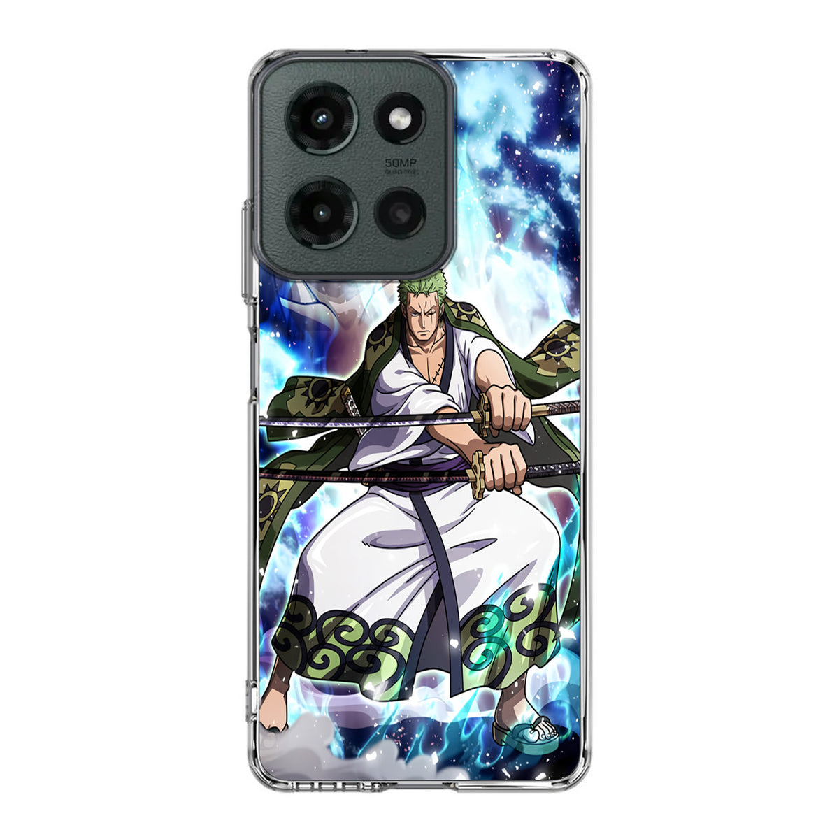 Zoro Two-Sword Style Arc Wano Motorola Moto G 2025 Case