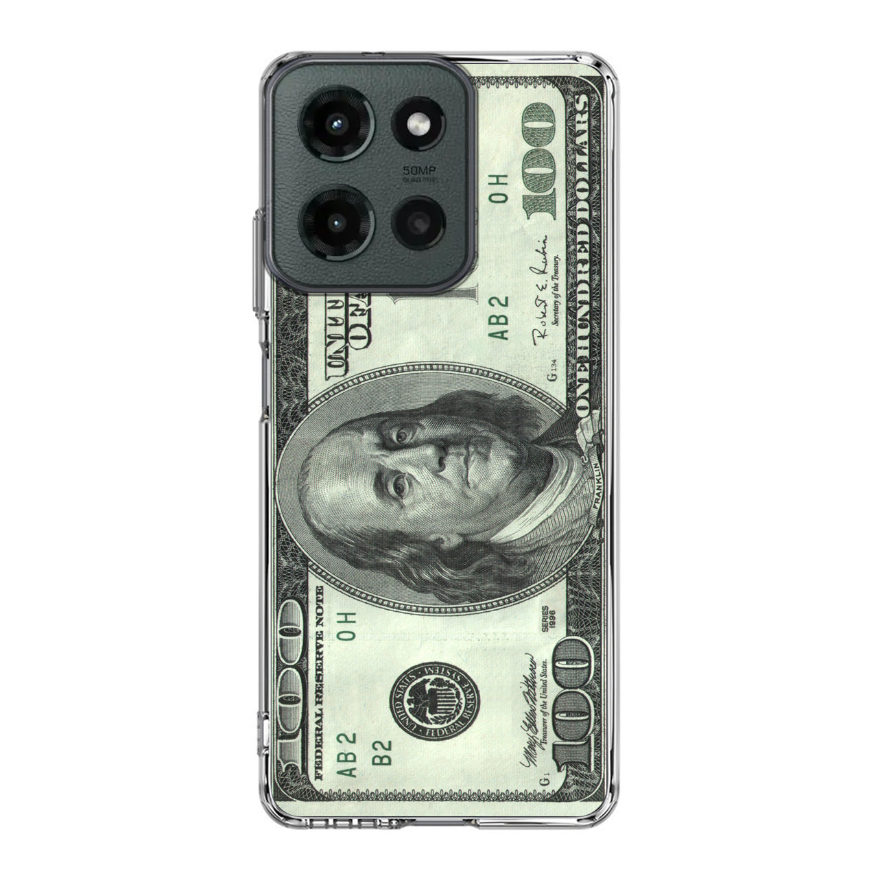 100 Dollar Motorola Moto G 2025 Case