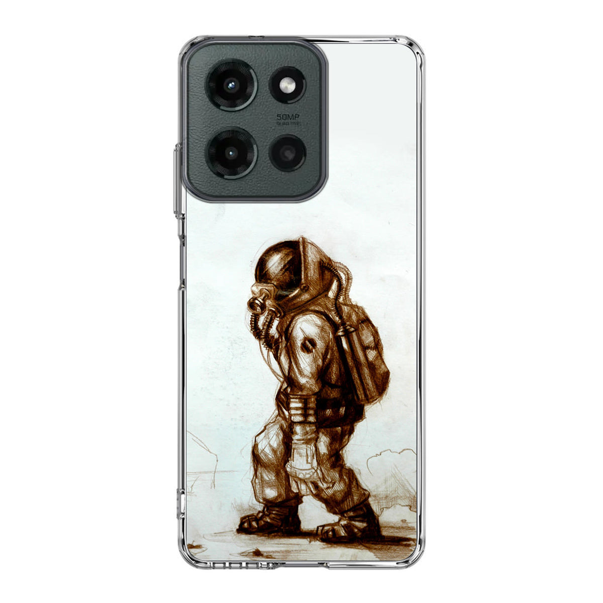 Astronaut Heavy Walk Motorola Moto G 2025 Case