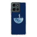 Astronaut Mowing The Moon Motorola Moto G 2025 Case