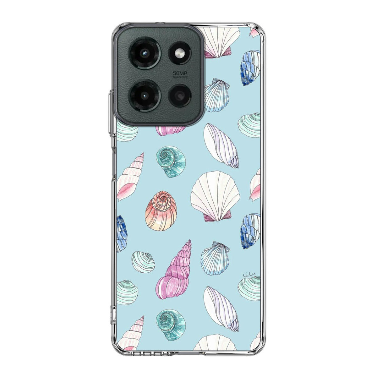 Beach Shells Pattern Motorola Moto G 2025 Case
