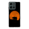 Bear Silhouette Motorola Moto G 2025 Case