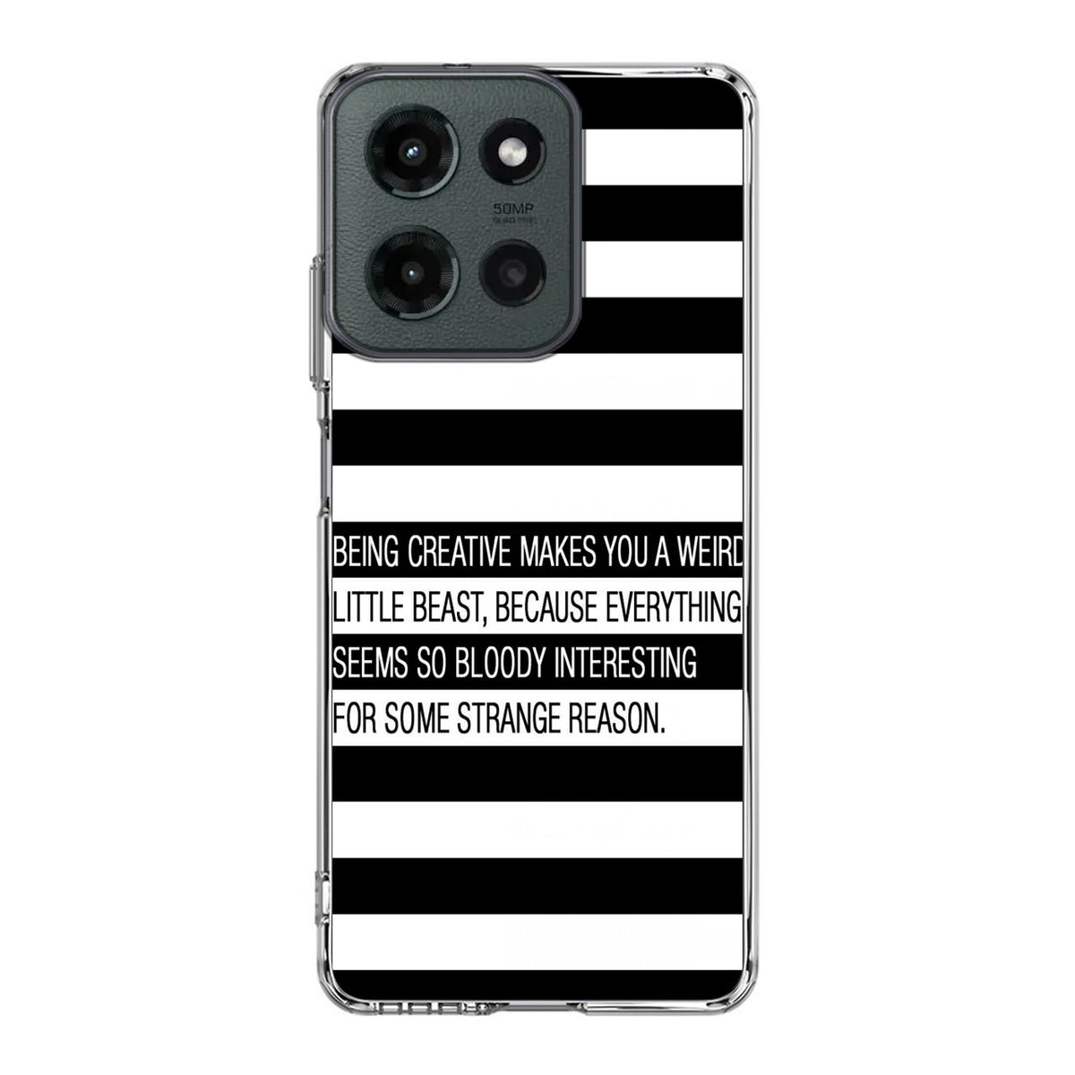 Being Creative Weird Motorola Moto G 2025 Case