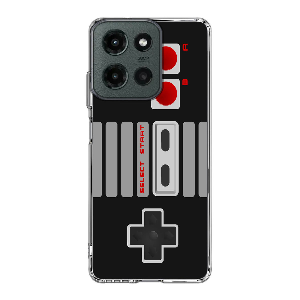 Black Console Controller Motorola Moto G 2025 Case