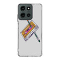 Cassete Tape Old Motorola Moto G 2025 Case