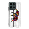 Colorful Elephant Flower Motorola Moto G 2025 Case