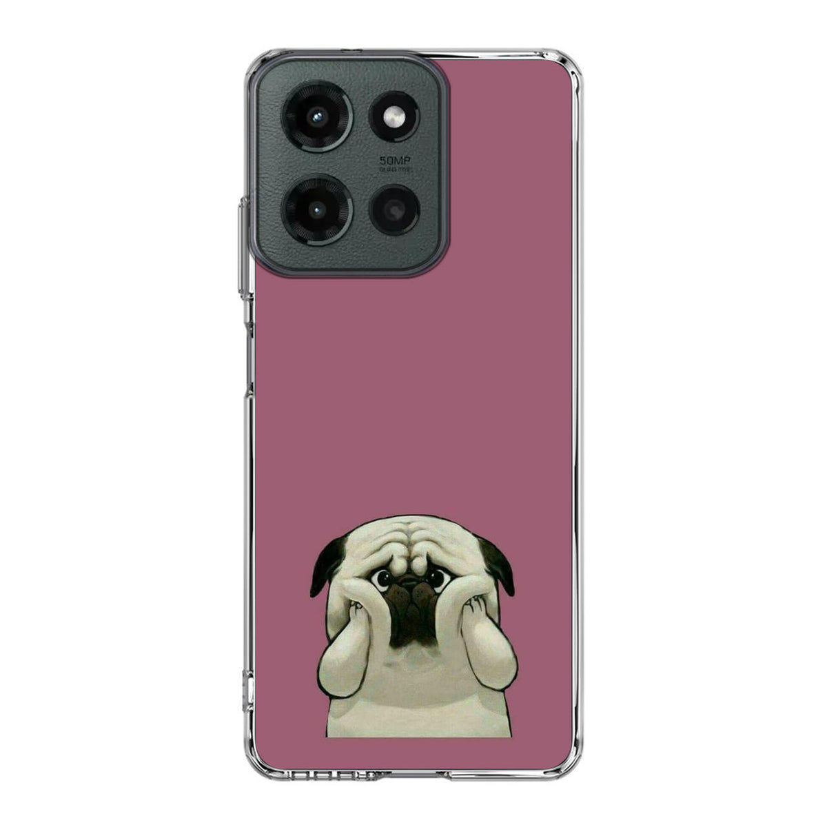 Cubby Pug Motorola Moto G 2025 Case