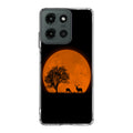 Deer Silhouette Motorola Moto G 2025 Case