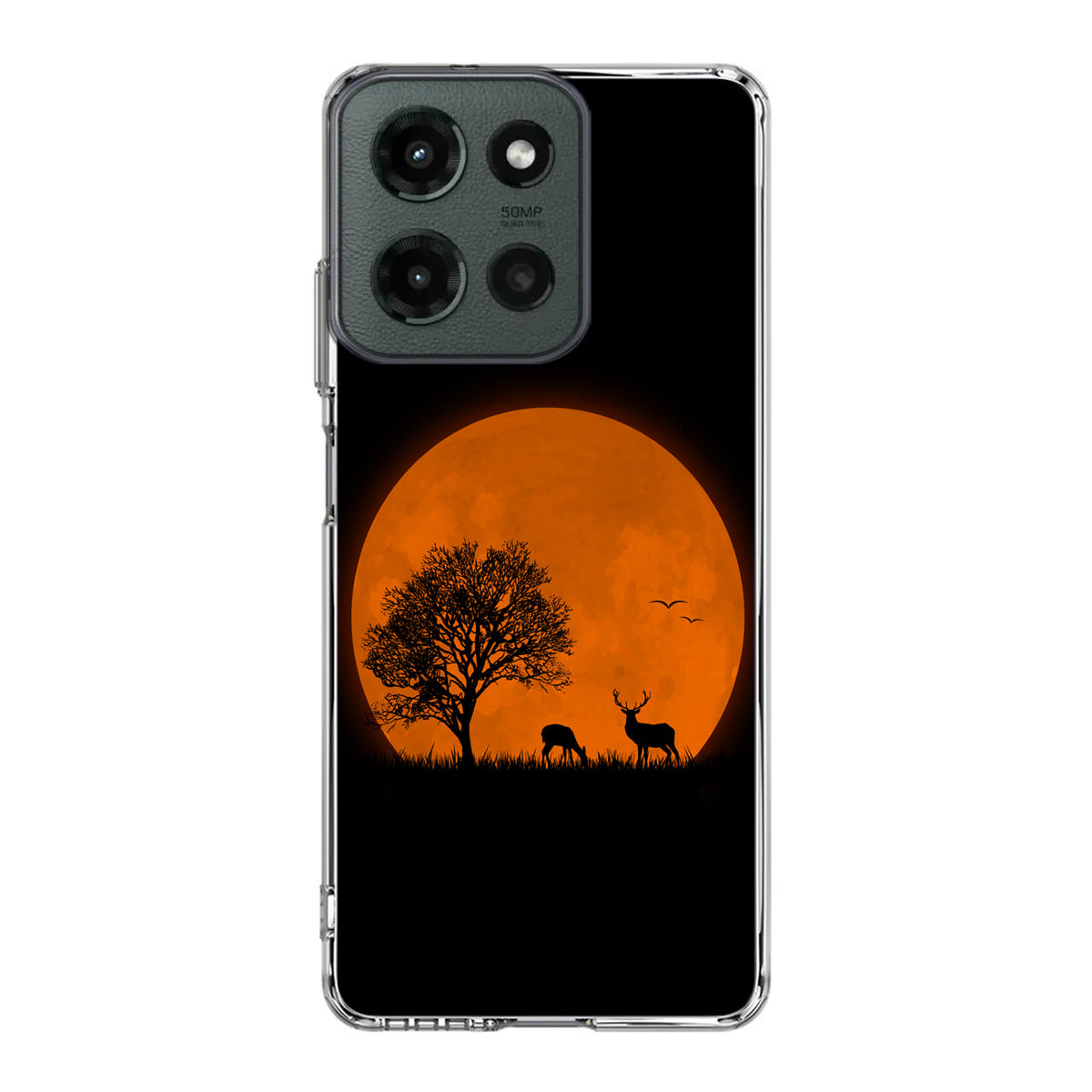 Deer Silhouette Motorola Moto G 2025 Case