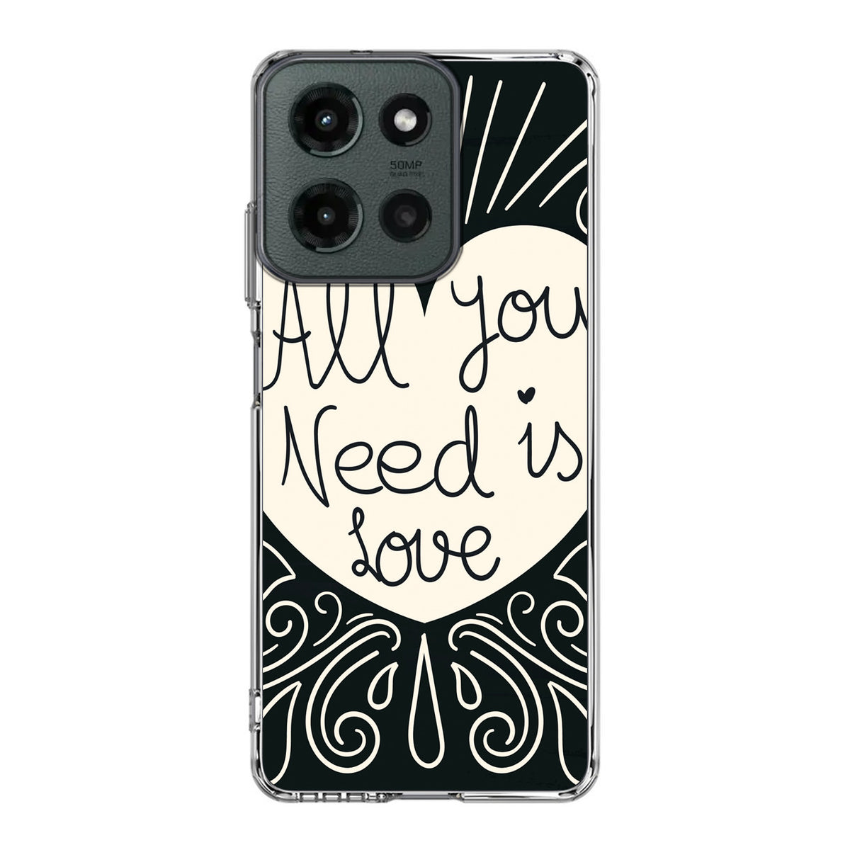 Drawn Love Motorola Moto G 2025 Case