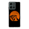 Giraffes Silhouette Motorola Moto G 2025 Case