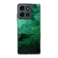 Green Abstract Art Motorola Moto G 2025 Case