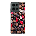 I Love Choco Pattern Motorola Moto G 2025 Case